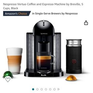 Nespresso machine new in the box milk frother